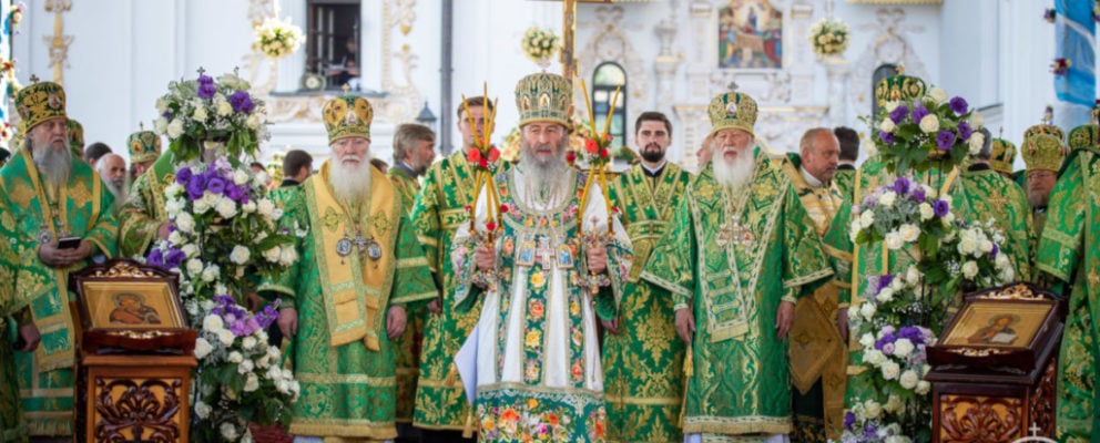В день тезоименитства Предстоятель Украинской Православной Церкви возглавил Божественную литургию в Киево-Печерской Лавре